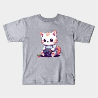 Gamer Cat Kids T-Shirt